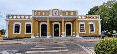 Joao Fona Kültür Merkezi, Santarem, Brezilya. Santarem 'in arkeolojik seramikleri ve diğer tarihi eserlerinin yer aldığı müze 1868 yılında açıldı..