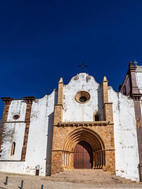 Silves kasabasında Silves Katedrali, Portekiz 'de Algarve