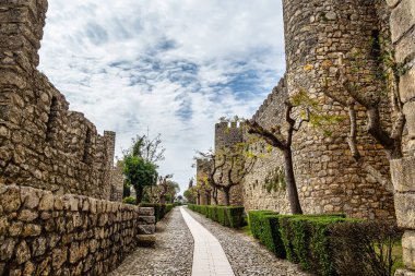 Portekiz 'deki Montemor-o-Velho köyünün heybetli kalesi ortaçağ Mondego' sunun ana kalesidir.