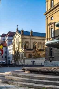 All Saints Kilisesi, Allerheiligen-Hofkirche Münih, Almanya. Şu anda bir konser ve konferans salonu