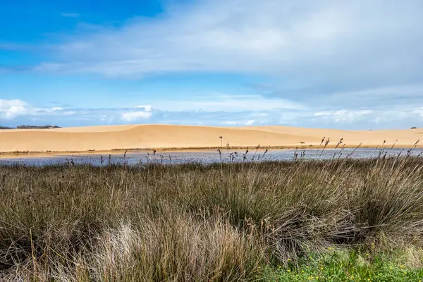 Praia da Bordeira, Algarve, Portekiz Avrupa 'da Doğal Park do Sudoeste Alentejano e Costa Vicentina.