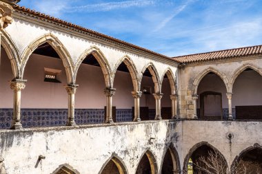 İsa Tarikatı Manastırı 'nın ana manastırı, Portekiz, Tomar' daki Convento de Cristo..