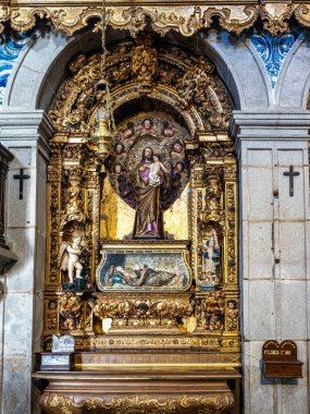 Viana do Castelo, Portekiz - 16 Nisan 2025: Viana do Castelo şehrindeki Misericordia Kilisesi