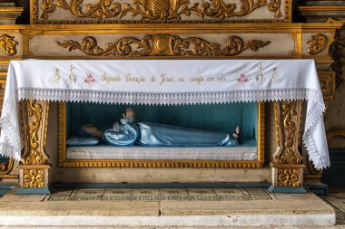 Sao Luis, Brezilya - 11 Ocak 2025: Sao Luis do Maranhao 'daki Katedral Metropolitana Katedrali ve piskoposluk sarayı, Nossa Senhora da Vitoria Katedrali başpiskoposluğun merkezidir.