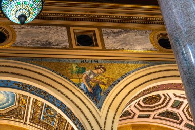 Belem, Brezilya - 07 Aralık 2024: Brezilya 'daki Belem' de Nasıralı Meryem Ana Bazilikası, Nossa Senhora do Nazare Bazilikası