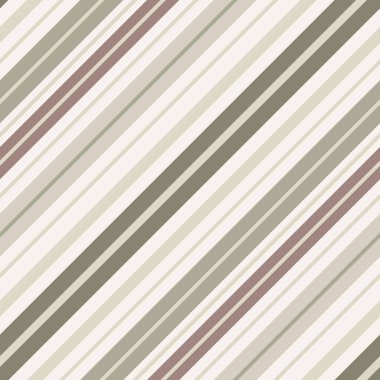 Düzensiz diyagonal çizgiler nötr vektör arka planı. Kalın ve ince bej, adaçayı yeşili, bordo, ekru renkleri olan kusursuz desenler. Bağbozumu, ambalaj, ambalaj için geometrik tekrar. Simetrik