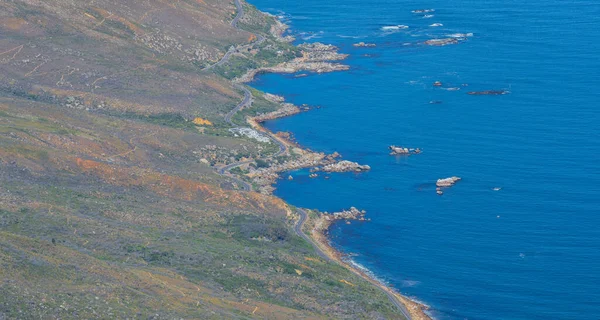 Camps Bay Közel Cape Town Levegőből Dél Afrika — Stock Fotó