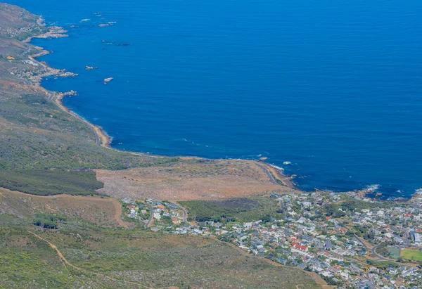 Camps Bay Pobliżu Cape Town Powietrza Rpa — Zdjęcie stockowe