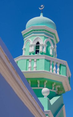Boorhaanol Masjied Mosque in Bo Kaap in Cape Town South Africa