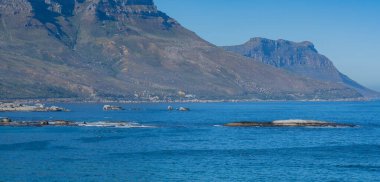 Cape Town yakınlarındaki Kamp Koyu Güney Afrika havasından
