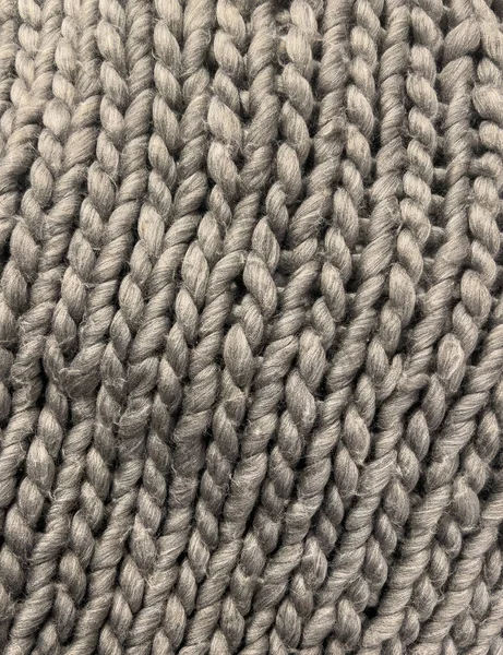 Super Thick Chunky Knit Sweater Made Alpaca Wool Mohair Angora — Stock Photo, Image