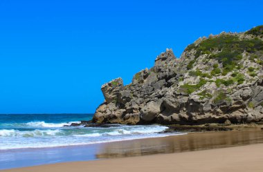 Güney Atlantik kıyısında Cape Town Güney Afrika