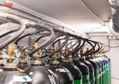 Bir veri merkezi için CO2 söndürme sistemi