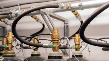 Bir veri merkezi için CO2 söndürme sistemi