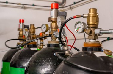 Bir veri merkezi için CO2 söndürme sistemi