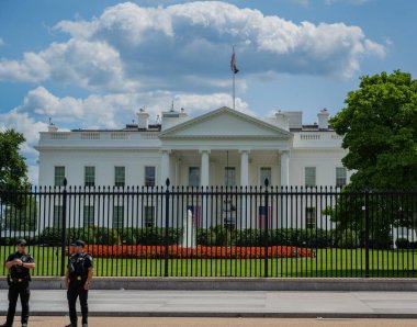 Washington, D.C., ABD - 01 Mart 2025 ABD Başkanı 'nın Washington D.C.' deki resmi ikametgahı