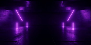 Canlı Uzay Gemisi Uzaylı Lazerleri Cyberpunk Sahne Sahnesi Sahnesi Parlak Tünel Koridoru Gerçekçi Bilim Kurgu Futuristik Karanlık Beton Bodrum Yeraltı Mağazası 3B Resim Odası