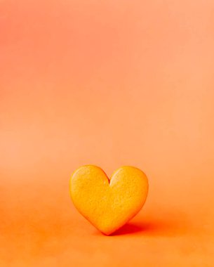 Gingerbread in the shape of heart