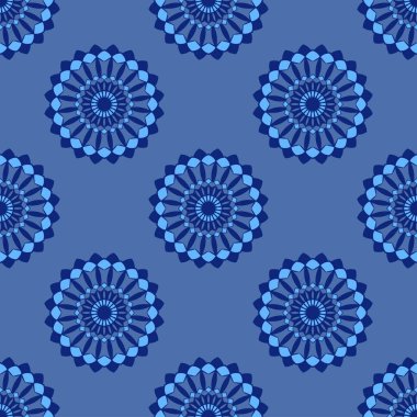 Süslü, soyut, pürüzsüz desen. Vektör çizimi. Yüzey tasarımı için dekoratif doku.