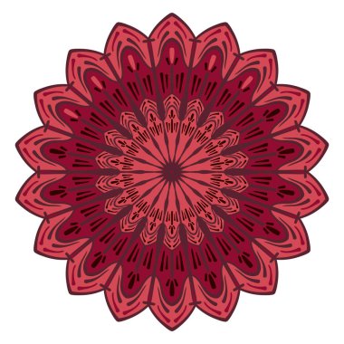 Süslü grafik tasarım elementi. Vektör illüstrasyonu.