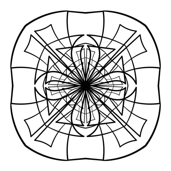 Декоративний Каракулевий Орнамент Векторні Ілюстрації — стоковий вектор