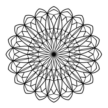 Vektör süsü. Soyut karalama ögesi.