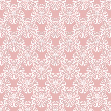 Süslü kusursuz dekoratif desen.