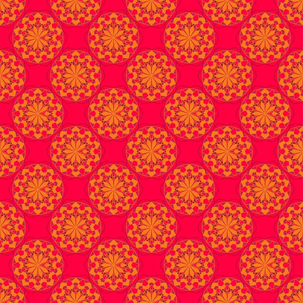 Süslü kusursuz dekoratif desen.