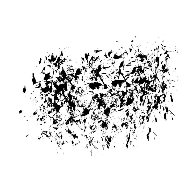 Impresión Grunge Abstracta Manchada Desordenada Con Efecto Angustiado Ilustración Vectorial — Vector de stock