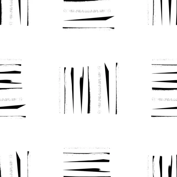 抽象的な要素を持つシームレスなパターン ミニマリストスタイルの装飾的な背景 ベクターイラスト — ストックベクタ