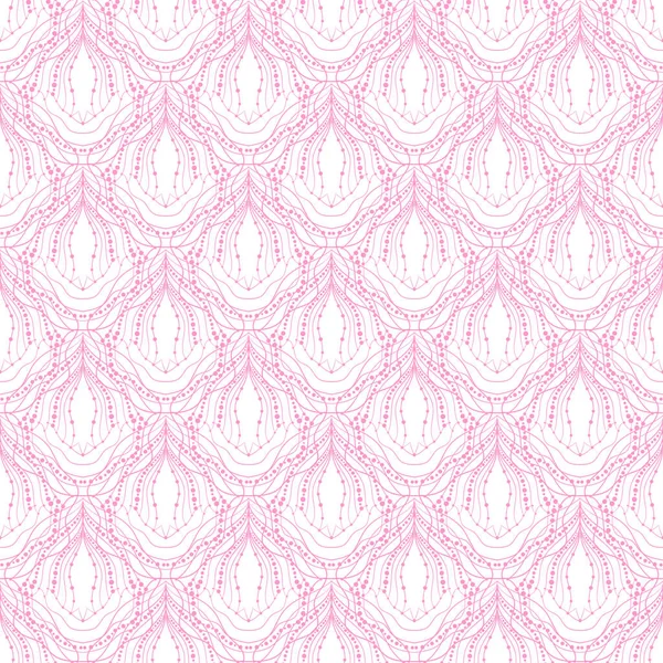 Nahtlose Ornamentale Vektortextur Für Packpapier Textilien Sammelalbum Web — Stockvektor