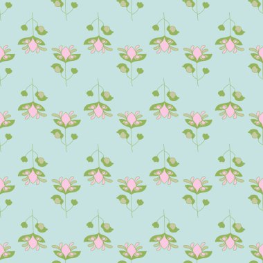 Çiçeksel elementlerle kusursuz bir geçmişi var. Yüzey tasarımı için dekoratif doku.