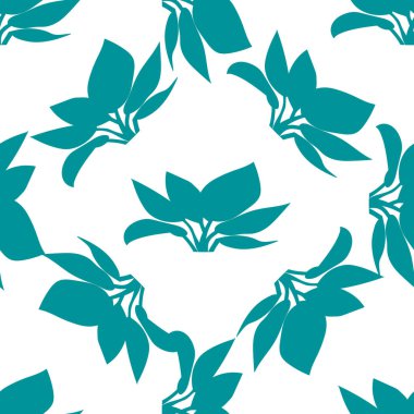 Moda minimalist tarzında sevimli bir yaratıcılık geçmişi var. Bitkisel elementlerle vektör dokusu.