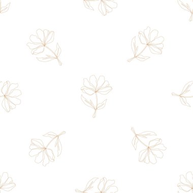 Soyut süslemelerle kusursuz desen. Tarafsız arkaplan.