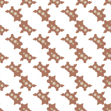 Soyut süslemelerle kusursuz desen. Tarafsız arkaplan.