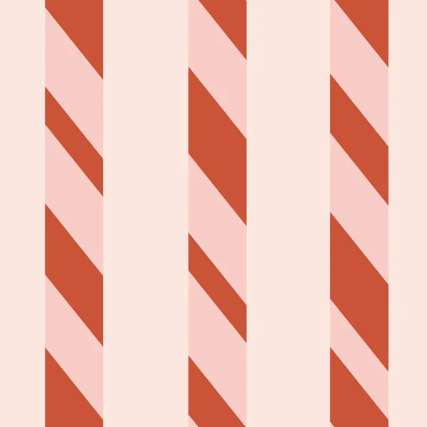 Досить Прості Різдвяні Цукерки Тростини Бульбашковому Рожево Червоному Рожевому Фоні — стоковий вектор