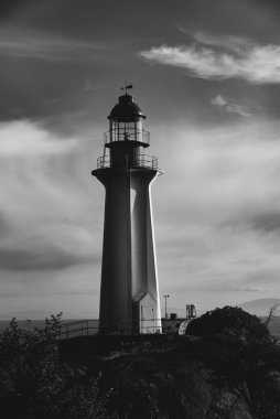 Peaceful lighthouse in the ocean