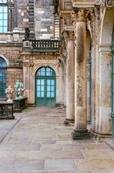 Dresden Arkitektur Närbild — Stockfoto