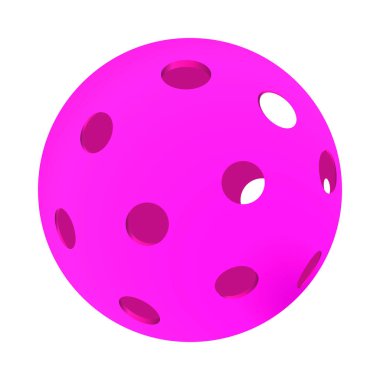 Turşu topu vektörü düz dizayn moru