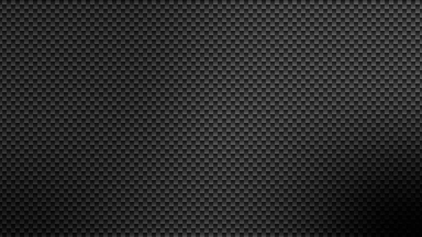 Carbon Fiber Vector Texture Dark Background Lighting Web Slider Banner — Stock Vector