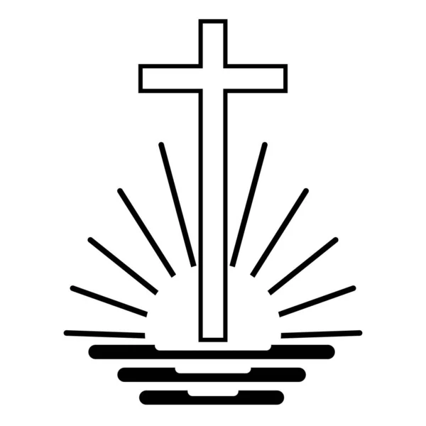 Новий Апостольський Символ Плоский Вектор Значок Святкових Програм Веб Сайтів — стоковий вектор