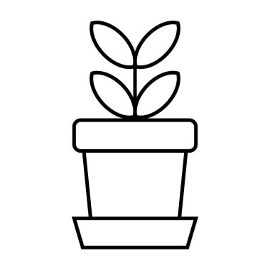 Temiz, minimalist bir vazo, doğal dekoru sembolize ediyor. İç tasarım, ev stili uygulamaları veya dekor ve yaşam tarzı içeriğine odaklı web siteleri için ideal.