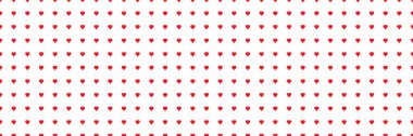 Seamless vector texture for note or notebook. White paper with red heart pattern. Ideal for stationery, scrapbooking, planners, and romantic designs.