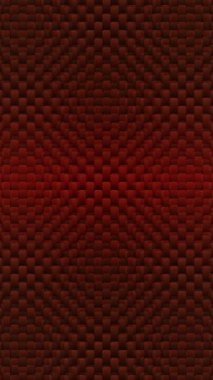 Karbon Fiber Doku Kusursuz Döngüsü Kırmızı Yüksek Teknoloji Arkaplan Animasyonu. kırmızı karbon fiber dokusunun yumuşak yansımaları ve modern hareketle 3D animasyonu. Otomotiv, yarış, teknoloji ve lüks video uygulamaları için ideal.