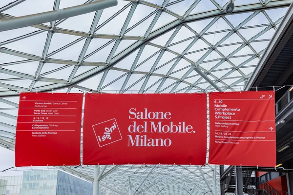 Milan Italy April 2023 61St Salone Del Mobile 디자인 주중이었다 — 스톡 사진
