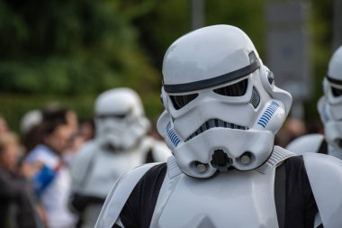 Stormtroopers, antrenman günü, Madrid, İspanya, Avrupa, Ekim 19, 2024, yatay