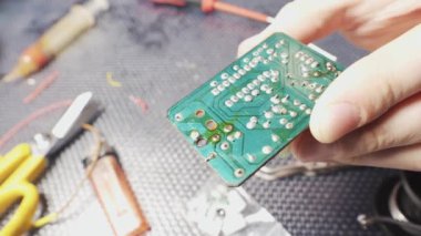 Lehim elektroniği, lehim macunu, teneke kapak.