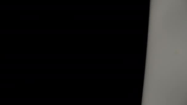 自動泡ソープディスペンサー ドリースライダー極端なクローズアップ ラオワプローブ — ストック動画