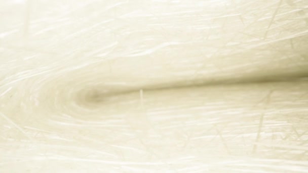 Camera Flight Sheets White Fiberglass Dolly Slider Extreme Close Laowa — Videoclip de stoc