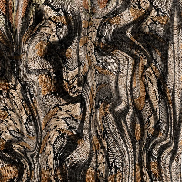 Текстура Кожи Змеи Модная Печать — стоковое фото